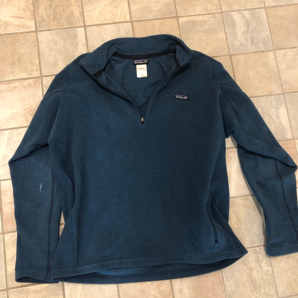 Men’s Patagonia sweatshirt 1/4 zip pullover SZ L